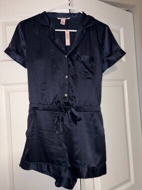 Victoria Secret Loungewear One Piece Size Xs in Navy Blue